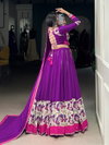 Lnb1618 Pure Rayon Printed And Hand Work Work Lehenga With Blouse Dupatta Wholesale Suppliers In Mumbai